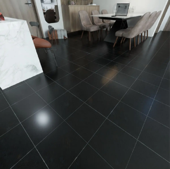 Caja Ceramica Glaciar Negro 43X43 - Imagen 3