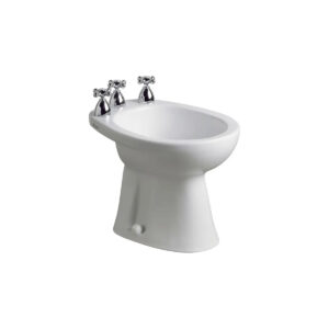 Bidet 3 Agujeros Sanitarios Ferrum Andina Blanco Bea3-b