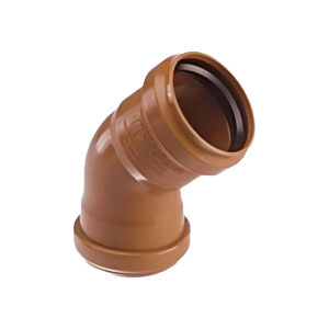 Codo Awaduct 45° 110mm Hembra Hembra Cloacal Pluvial